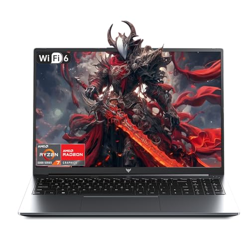 Tivique Gaming Laptop | 15,6 Zoll Notebook | AMD Ryzen 7 5825U | Bis zu 4.5GHz|16GB RAM | 1TB SSD | AMD Radeon | NVMe PCIe 3.0 | WiFi6 | HDMI