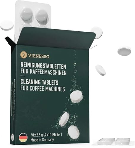 Tabletas de limpieza para máquinas de café totalmente automáticas tabletas altamente efectivas para todas las máquinas de café, por ejemplo, Miele,