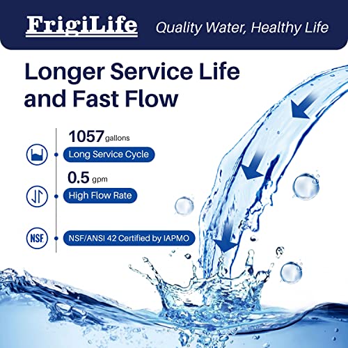 Image of RV Water Filter, NSF /ANSI 42 Certified, Reduces Chlorine, Heavy Metals & Bad Odor, with Hose Protector, Provides Clean Water for RVs, Garden Hose, Water Filling and Car Washing, 2 Pack