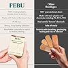 FEBU Eco-Friendly Bamboo Fabric Bandages | PFAS Free Flexible Fabric Bandages | Natural Hypoallergenic Bandage for Scrapes, Cuts & First Aid | Fully Compostable, Latex Free Bandage | 75 Count Strip #2