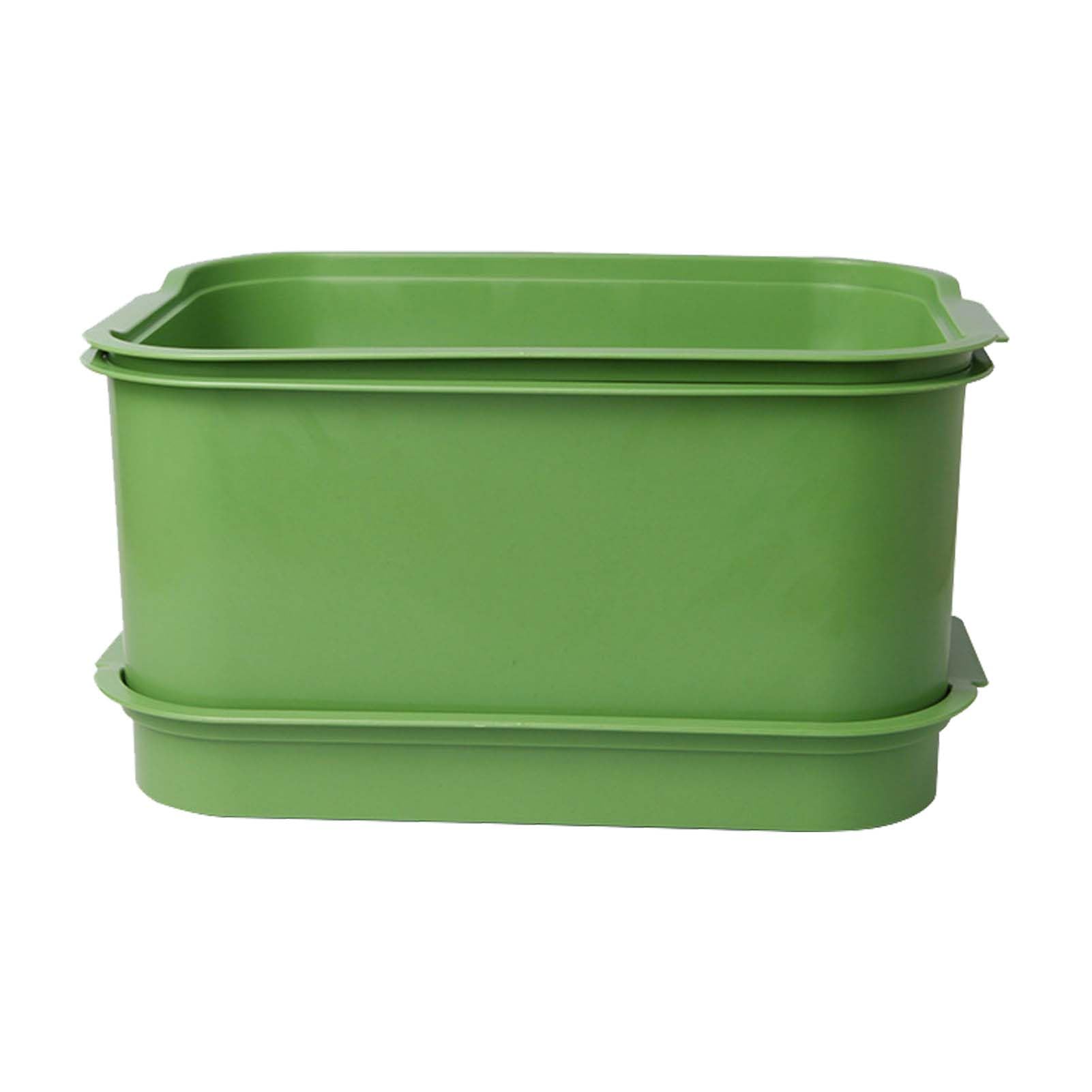 Xafrstyu Seed Sprouting Trays with Lid, Large Capacity Germination Tray, Sprouting Seeds Tray for Growing Mung Beans, Alfalfa, Wheat Grass, No seeds