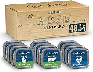 BUTCHER'S Select Recipes Wet Dog Food Trays, 48 x 150g