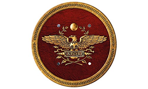 Holzspielerei 73907 Plaque de Jeu en Bois avec Inscription en Allemand SPQR