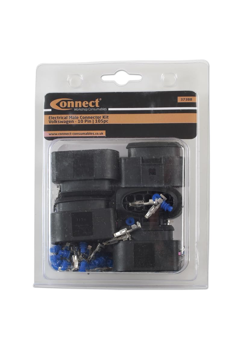 Connect Workshop Consumables 37388 Kit de 105 connecteurs électriques femelles 2,8 mm 10 broches