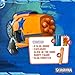 Slugterra Eli's Blaster & Mini Collectible Figurines Bundle, Set Includes 1 Blaster, 5-Pack Slug Characters & 3 Foam Slug Ammo, Toy for Kids & Teens