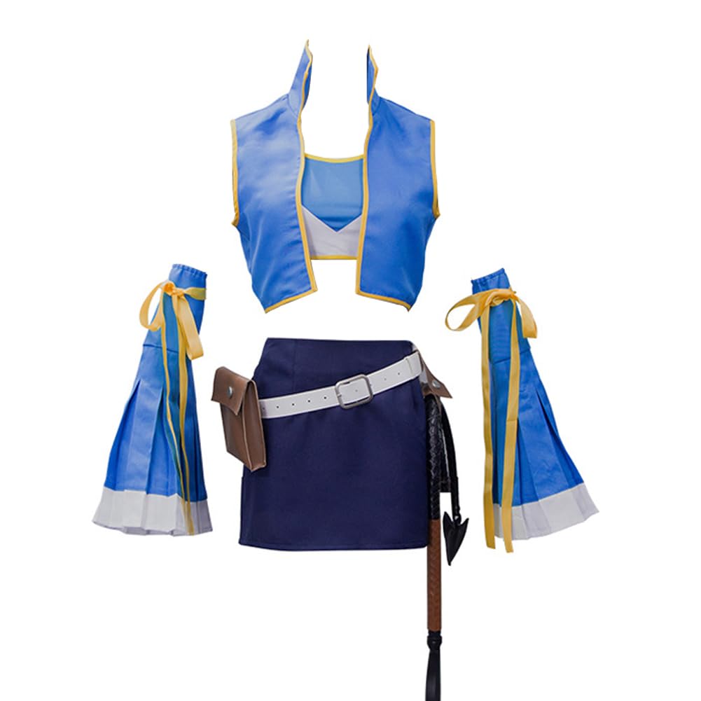 Lucy Heartfilia Cosplay Star Dress Fairy Tail Cosplay Shirt Lucy |  Desertcart QATAR