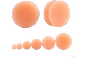Enhance Your Look with Peach/Flesh Skin Tone Double Flared Plugs
