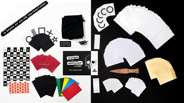 13 Steps to Mentalism Special Edition Set by Corinda & Murphy's Magic - Trick