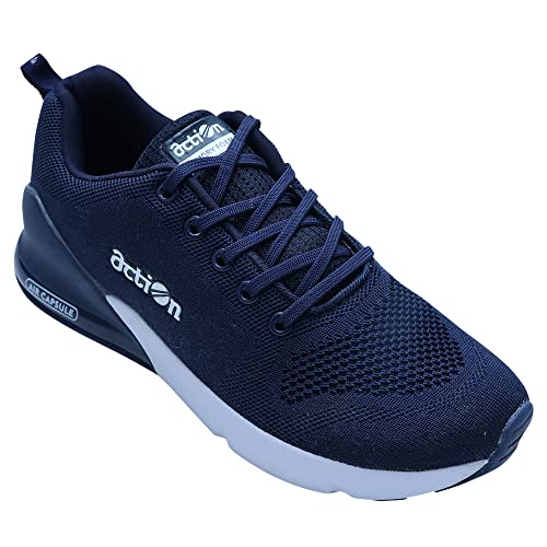 Image of Action Men's Non-Marking Mesh Lace-Up Running Sport Shoes AM 1024