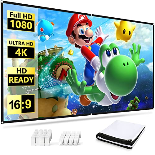 FUDONI 1080P フルHD プロジェクター 100インチスクリーン付き FUDONI 1080P フルHD プロジェクター 100インチスクリーン付き