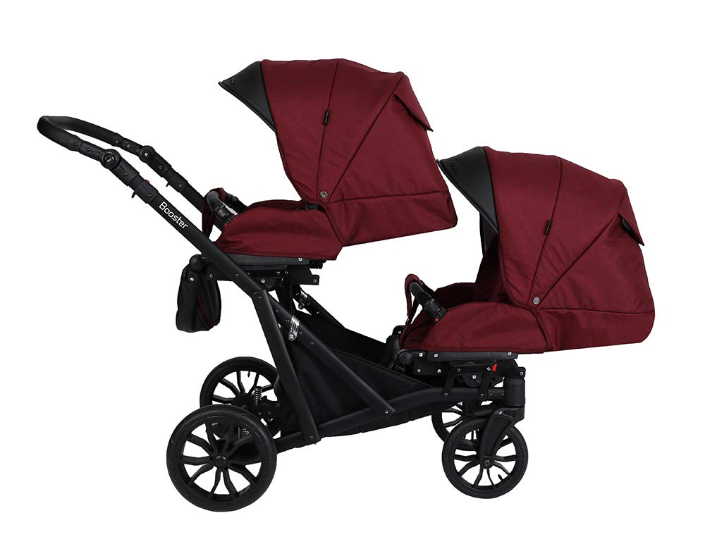 Un passeggino gemellare 3 in 1 et 2 in 1 navicella carrozzina seggiolino auto KUNERT Booster 3in1 et 2in1 passeggini (bordo, 2in1)