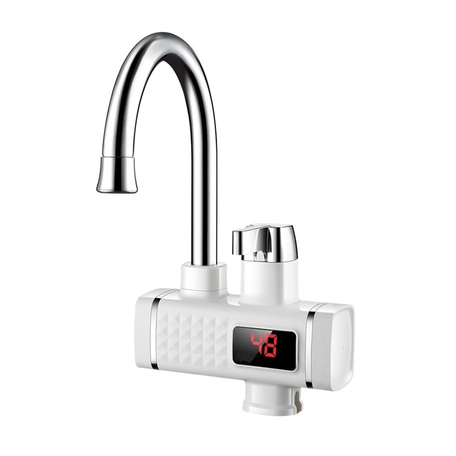 LNHHG Electric Faucet Hot Type Fast Electric Heating Electric Faucet Kitchen Down Water Inlet Household Kitchen Faucet Water Heater(A)