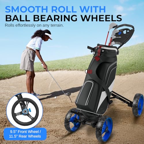 SereneLife 4 Wheel Golf Cart