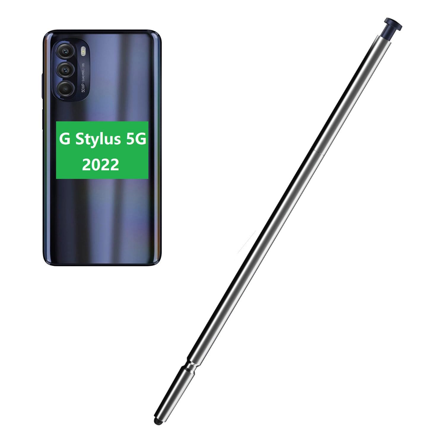 G Stylus 5G 2022 Pen Replacement for Motorola Moto G Stylus 5G 2022 XT2215 (Steel Blue 1PC)