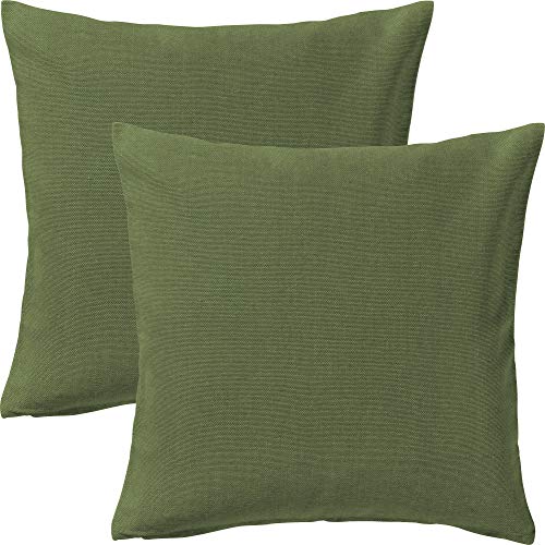 Erwin Müller Kissenhülle London 2er-Pack Baumwolle dunkelgrün Größe...