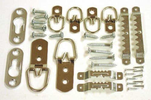 Image of Ook 59242 32 Piece Assorted Frame Back Kit