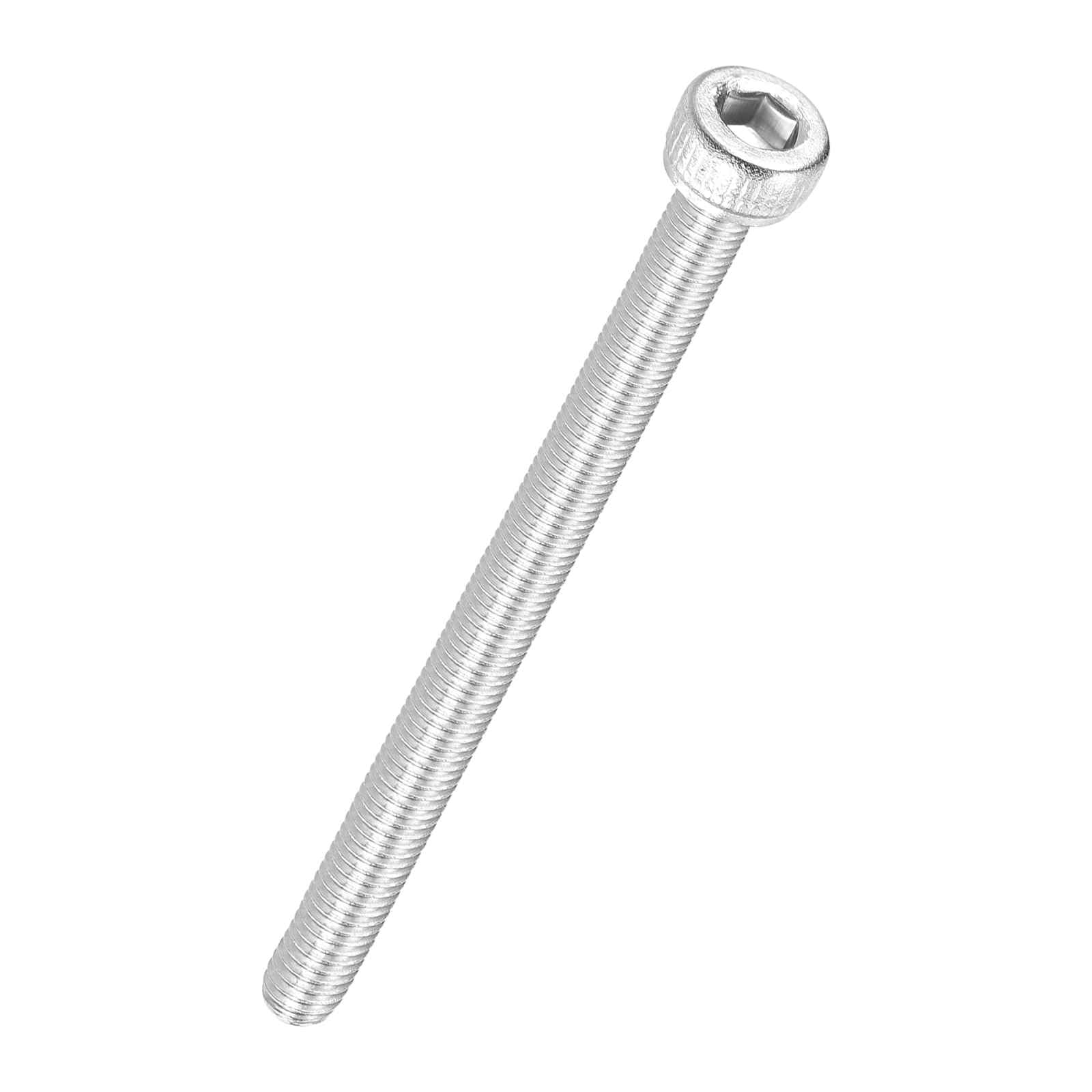 Kozelo 20pcs Socket Head Cap Screws - [M3-0.5 x 45mm] 304 Stainless Steel Allen Socket Drive for Electrical Motor 3D Printing Fan Engine Replacement Use, Silver