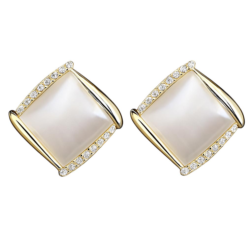 youbella Jewellery Gifts Stylish Latest Western Ear rings Gold Plated Studs Earrings Set for Girls and Women-picture-15