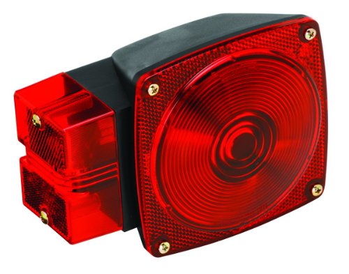 Wesbar Right Hand Submersible Combination Tail Light, Over 80-Inch - 2523074, Red