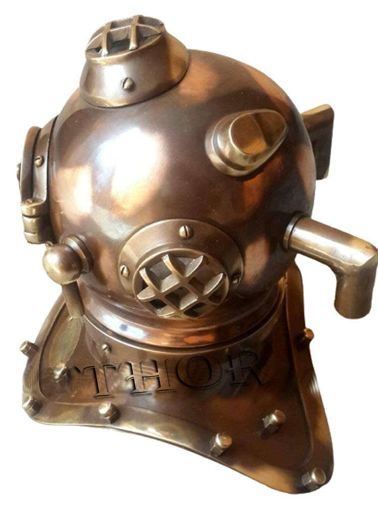 Divers Diving Helmet Beautiful Finish U.S Navy IV Diving Helmet 8