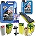 Produktbild QR-PARTS 69356682 Filter Set Inspektionspaket 6 Liter Motoröl Longtime High Tech 5W-30 MANN-FILTER Innenraumfilter Kraftstofffilter Luftfilter Ölfilter