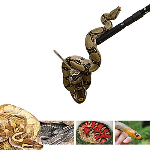 V-Cheetong Snake Tong Reptile Grabber Rattle Snake Catcher,Professional Aluminum Alloy,Wide Jaw Handling Tool With Lock… - Image 8