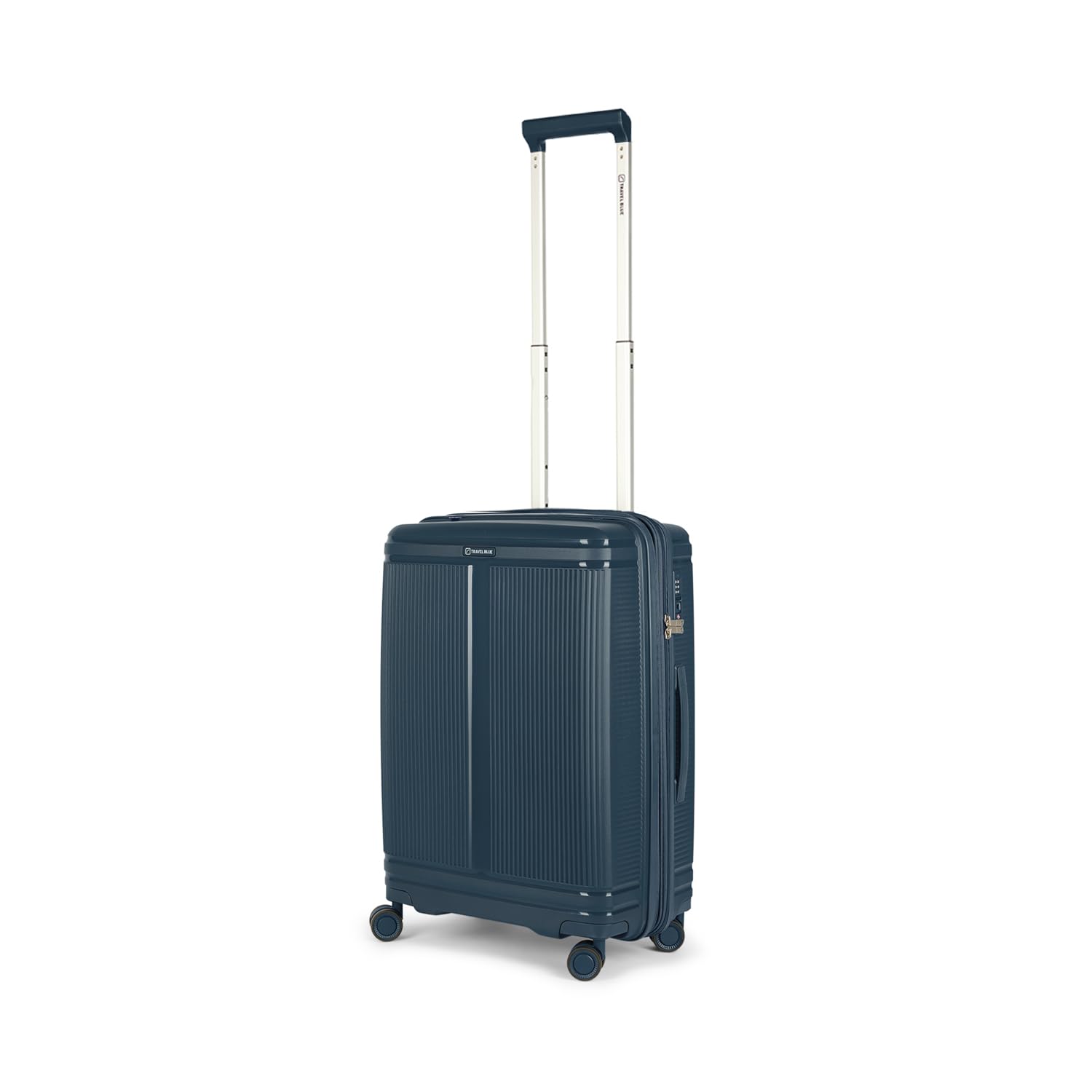 travel blue Laconic 20'' Expandable Cabin Trolley – 8-Wheel Spinner, TSA Lock, Wet & Hinge Pocket, 5-Year Global Warranty-picture-56