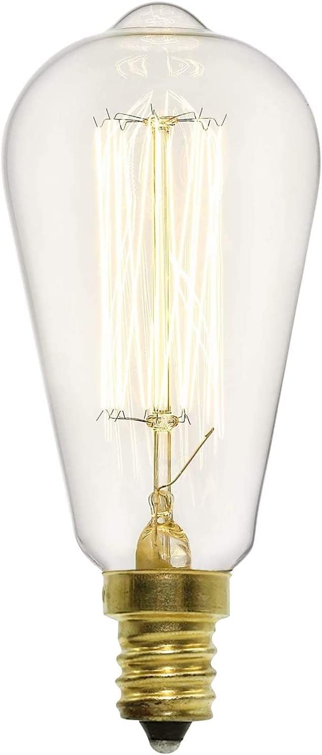 ARVIDSSON Replacement Bulbs for Wax Melt Warmer, E12 45W Edison Light