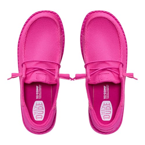 Image of HEYDUDE Women's Wendy Funk Mono Slip On Shoe | Stretch Knit Upper, Cushioned Foam Insole, Ultralight Casual Loafer