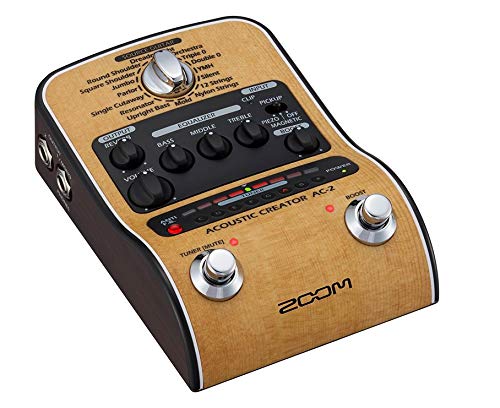 Amazon.co.jp: ZOOM (ズーム) アコースティックギター用プリアンプ AC