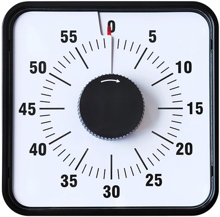Kitchen Household Mechanical Timers for Students to Learn Problem-Solving Alarm Clock Baking Countdown