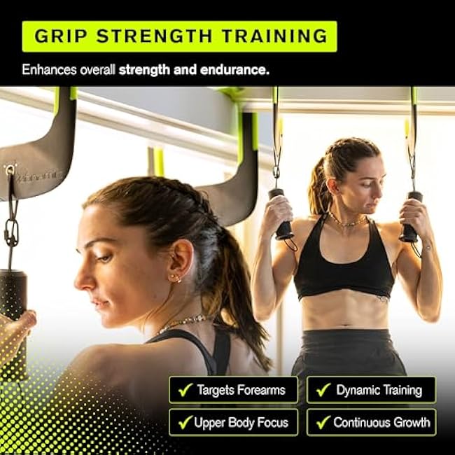 Duonamic Ultimate Switch Grips Package | Complete Grip Strength Training System with Eleviia Handles, Travel Bag & 3 Sizes of Switch Grips | Ideal for Pull-Up Bars, Cable Machines & Resistance Bands | Train Anywhere