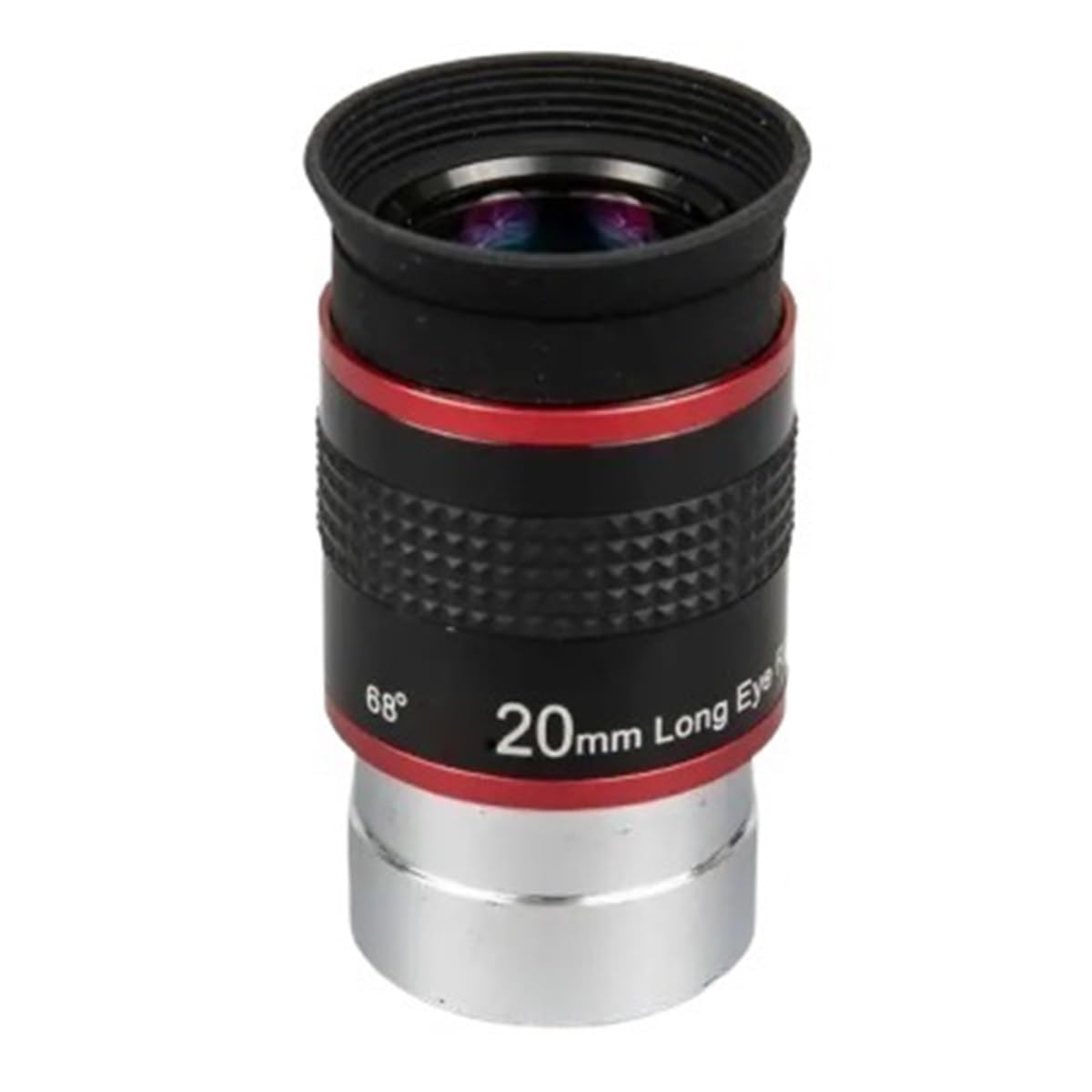 Ocular telescopio astronómico 20mm gran angular de 68 grados y 1.25 pulgadas 6