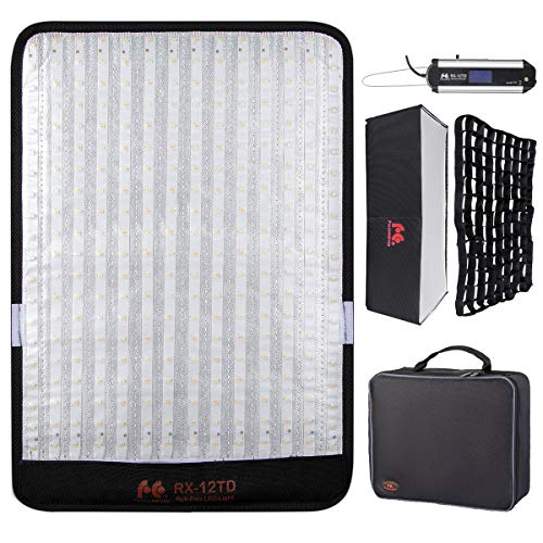 FalconEyes  RX-12TD ハニカム付き照明 Amazon | FalconEyes Roll-Flex Light RX-12TDライト 色温度