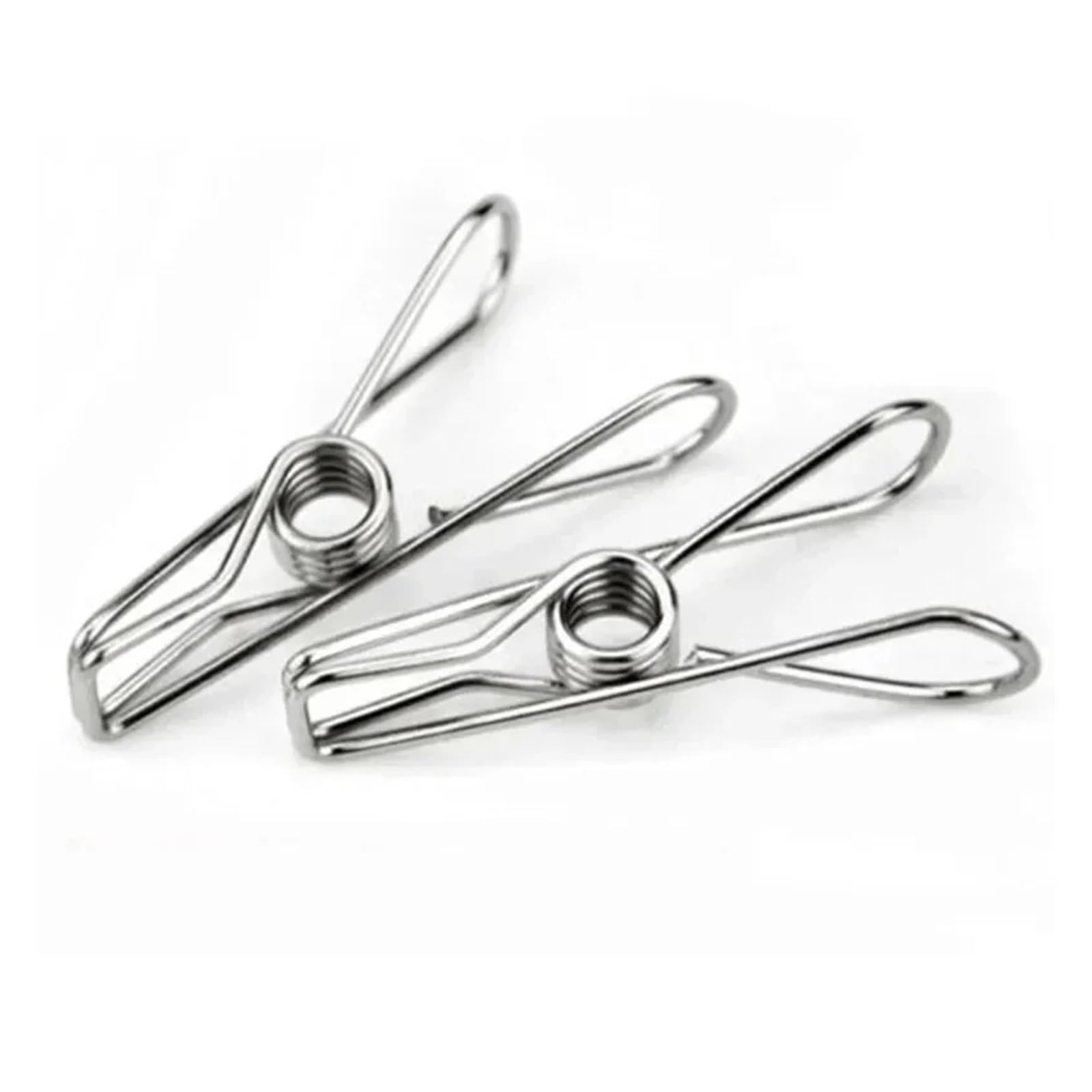 Metall-Wäscheklammern, 120 Stück, Edelstahl-Clips, Wäscheklammern, Heimdekoration, Set, Haushalt, Aufbewahrung, Küche, Organizer für Wäscheleine, Befestigung, Handtuch, Socken, Unterwäsche