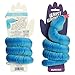 Aurora® Playful Snake Wrist Wranglers™ Blue Pit Viper Stuffed Animal - Vibrant Colors for an Eye-Catching Design - Perfect for Kids, Adults, and Any Reptile Enthusiasts