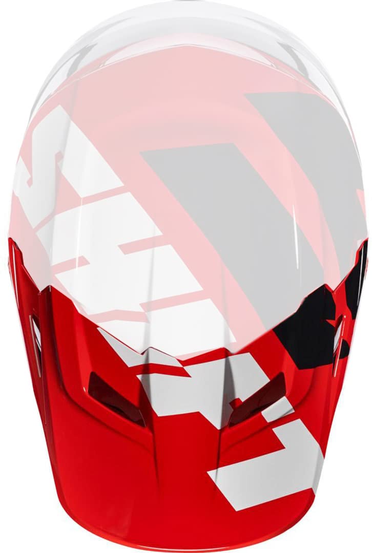 BELL MX-9 Helmet Replacement Visor/Peak Twitch Matte Black/Gray/White