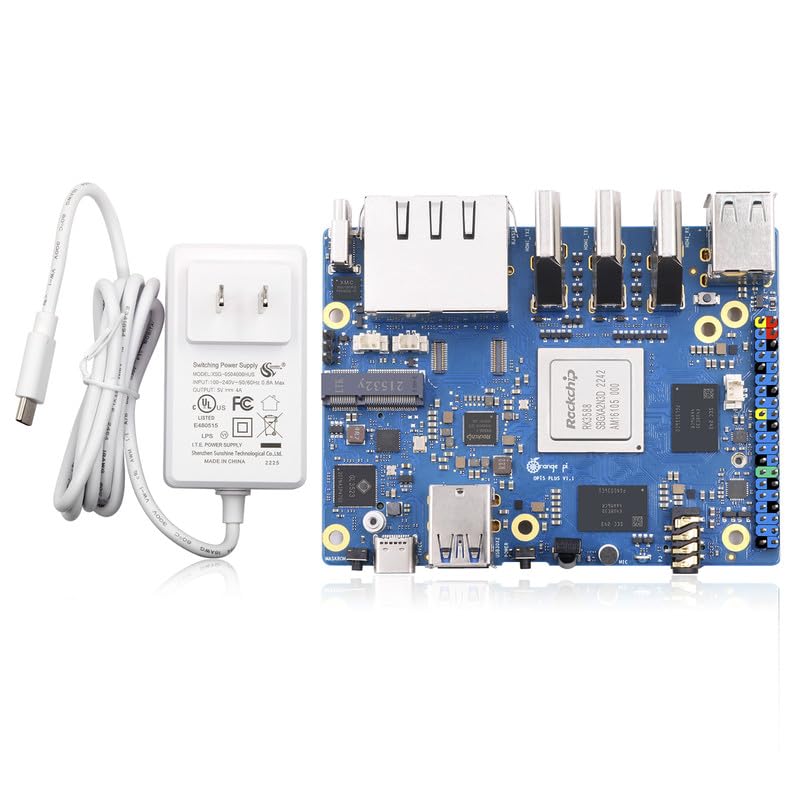 Orange Pi 5 Plus 32GB LPDDR4/4x Rockchip RK3588 8-Core 64-Bit