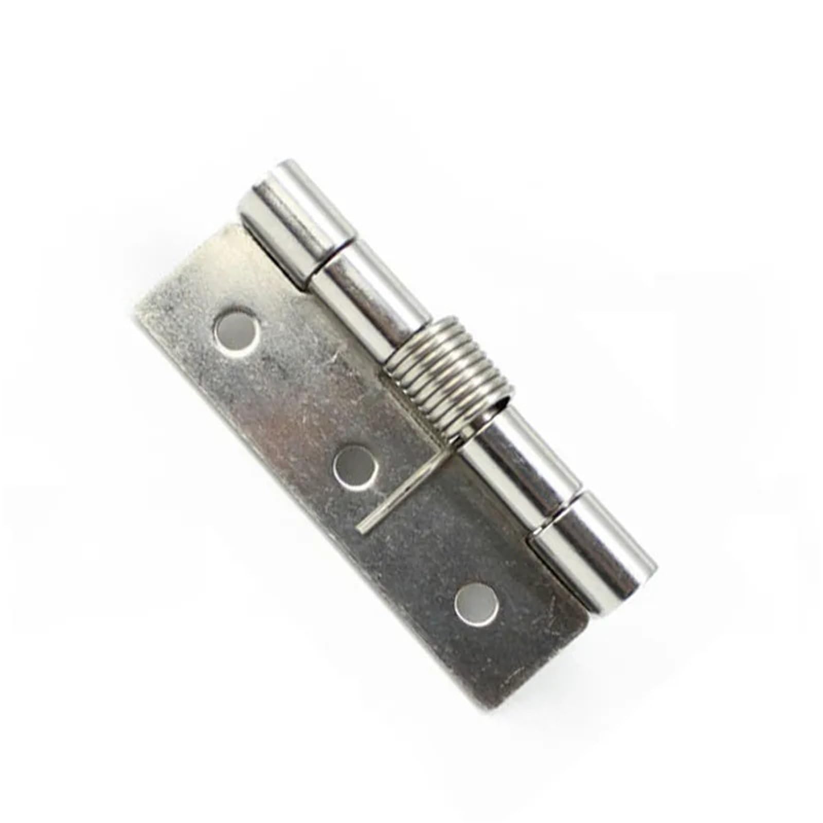 Rmwkrmogrf 304Ss Vibration Spring-Loaded 304 Stainless Steel Folding Hinge Heavy-Duty Cabinet Doors Hardware Accessories 1Pcs(304Ss Vibration)