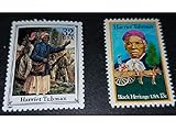 Harriet Tubman 2 stamps issued to honor her