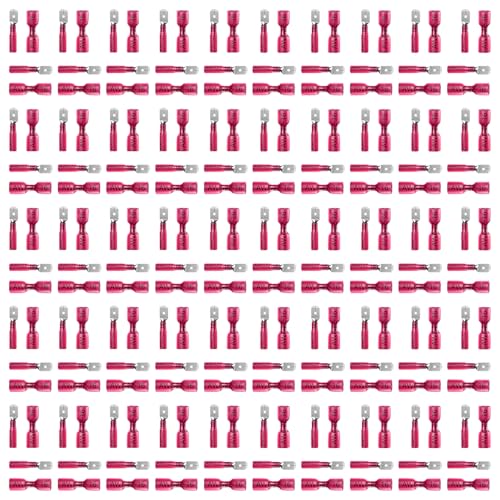 YUPEIUKLI - YUPEIUKLI Lot de 100 connecteurs de Fils étanches thermorétractables Polyvalents pour Applications Marines, Automobiles et stéréos