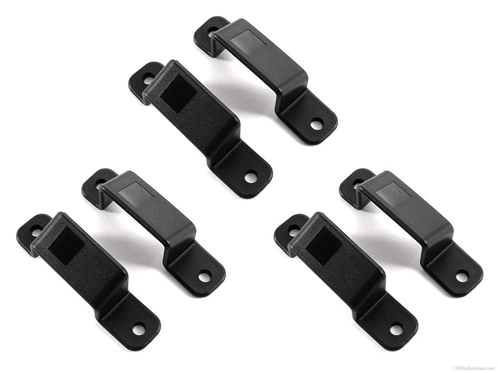 HolsterSmith Belt Loops - Canted Design - Unbranded - (fits 1.5 Belts) - (with Hardware) - (3 Pair)