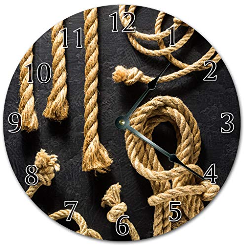 Reloj de pared analógico abierto 10.5 pulgadas miniatura 1