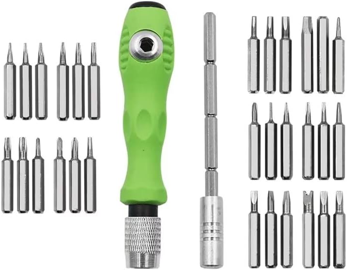 Screwdriver Set Magnetic Precision 32 In 1 Screwdriver Bits Repair Screw Driver For Phone Laptop Non-slip Hand Tool