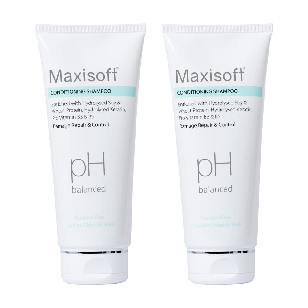 Maxisoft Conditioning Shampoo|For Damage Repair & Control | Hair Treatment & Deep Natural Conditioning | Suitable for All Hair Types| (200 ml - Pack of 2)-image-15