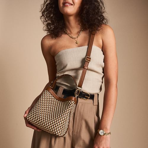 Image of Fossil Womens Jessie Small Bucket Crossbody Bag