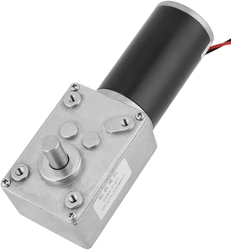 Miniatura 8 de Motor de engranajes turbo CC de 12 V 200 RPM, alta reducción de velocidad eléctrica, motor con engranaje de turbina, motor reductor para 5840-31ZY