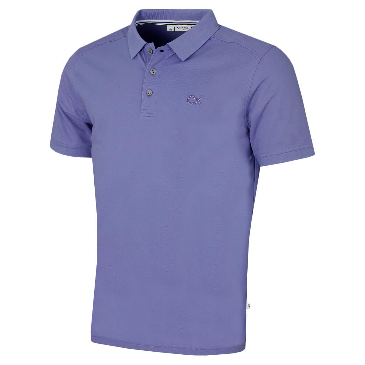 Calvin Klein Men's Lilac Campus Coastal Wicking Polo Shirt - Xxxl