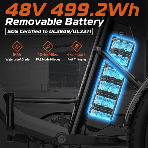 Vivi T01 20″ x2.6 Fat Tire Electric Tricycle for Adults,