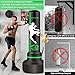 Heavy Freestanding Punching Bag for Adults Teens, 70” Standing Boxing Bag with Gloves and Pump, Women Men Stand Kickboxing Bags for Boxing Training MMA Fitness Home Gym Martial Arts